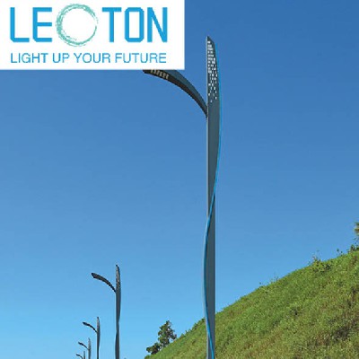 6-10 meter LED city circuit light, urban outdoor waterproof, municipal road lighting, high pole light, single and double arm street light