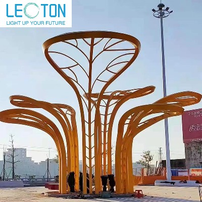 Leoton Outdoor Square Light Art Sculpture Landscape Light Commercial Beauty Chen Park Square New Year Atmosphere Decoration Light