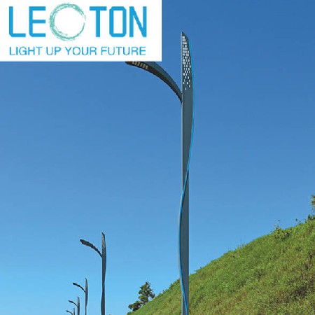 6-10 meter LED city circuit light, urban outdoor waterproof, municipal road lighting, high pole light, single and double arm street light