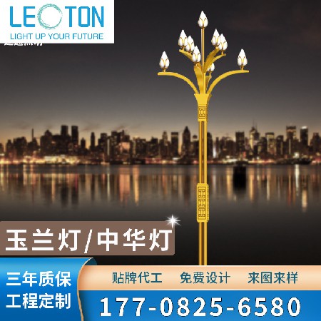 Wholesale of municipal engineering lighting by manufacturers: 8 meters, 10 meters, 12 meters, China Lantern Scenic Area Square Main Road Yulan Lantern