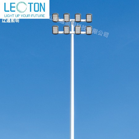 Outdoor 8-meter LED high pole light basketball court lift type court light swimming pool 10 meter high pole floodlight