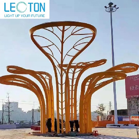 Leoton Outdoor Square Light Art Sculpture Landscape Light Commercial Beauty Chen Park Square New Year Atmosphere Decoration Light