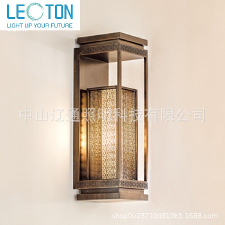 Manufacturer directly provides outdoor imitation marble wall lamps, Chinese style retro exterior wall wall lamps, modern and simple LED outdoor wall lamps