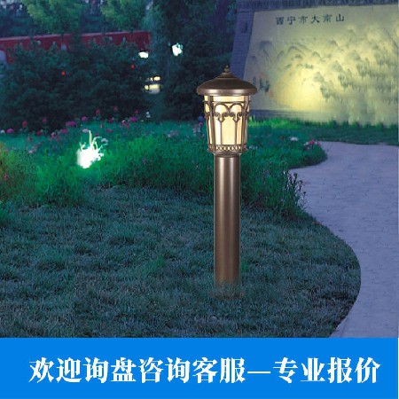 Solar powered lawn light, LED lawn light, outdoor waterproof floor light, new Chinese style villa courtyard light, garden landscape light